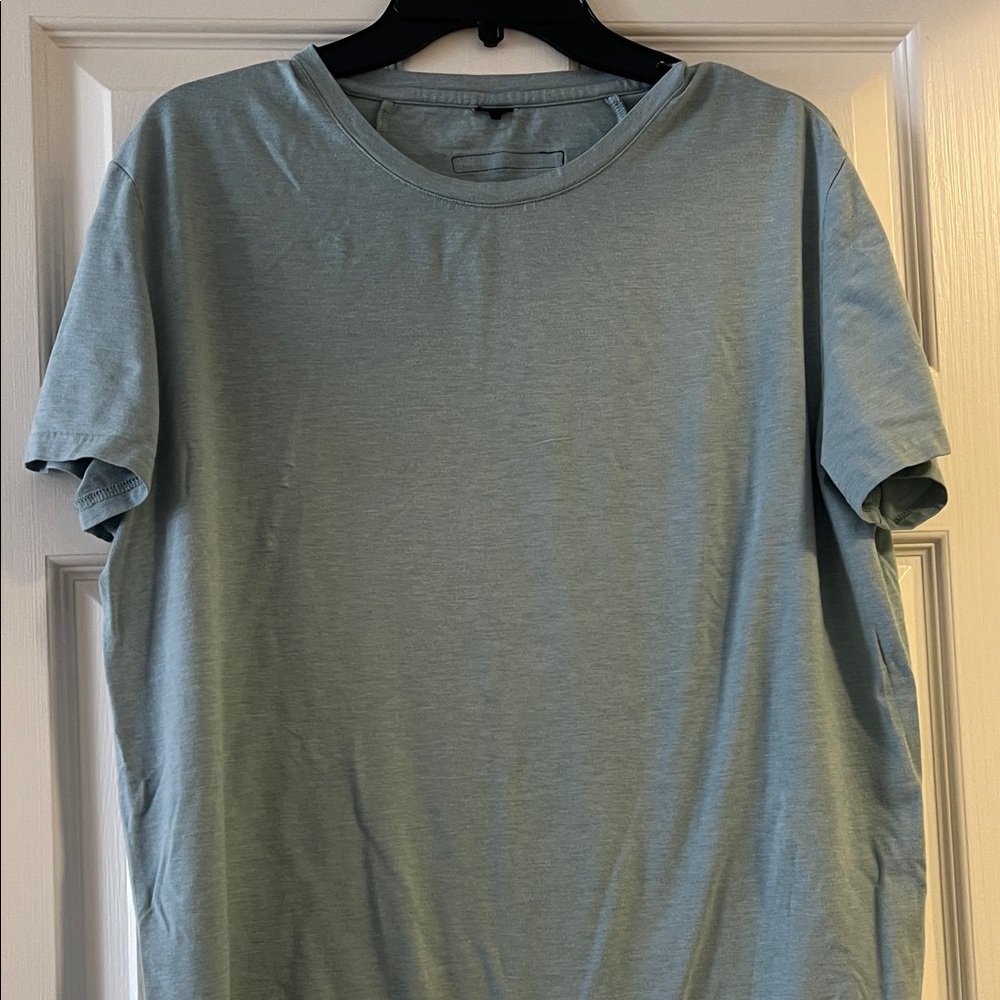 Alphalete Men's Green Heather Short Sleeve Tee